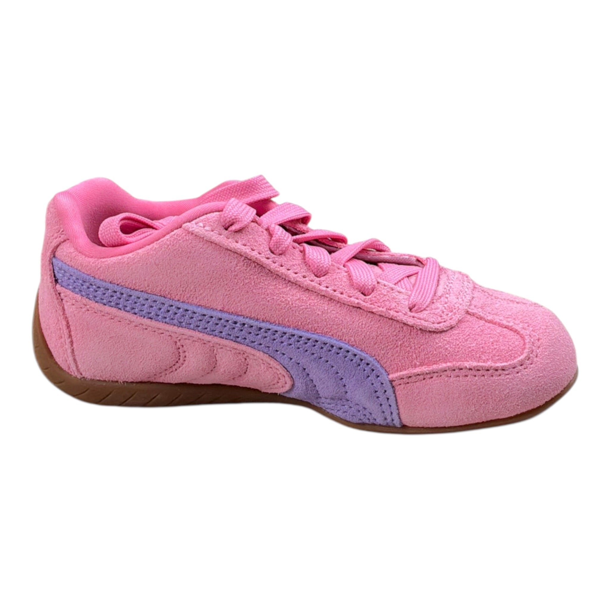 Puma Sneakers tinta unita con Lacci Rosa per Bambina SPEEDCATOGPS ROSA PUMA 