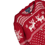 Ralph Lauren Cardigan tinta unita con Ricami Rosso per Neonata 312920105001 ROSSO RALPH LAUREN 
