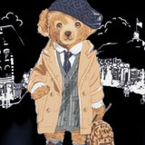Ralph Lauren Abito tinta unita con Stampa Blu per Neonata 312979035001 BLU RALPH LAUREN 