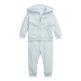 Ralph Lauren Completo 2Pz Felpa-Pantalone Azzurro per Neonato 320879018003 AZZURRO RALPH LAUREN 