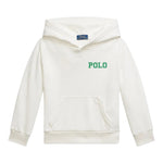 Ralph Lauren Felpa tinta unita con Cappuccio Bianco per Neonato 323977424001N BIANCO RALPH LAUREN 