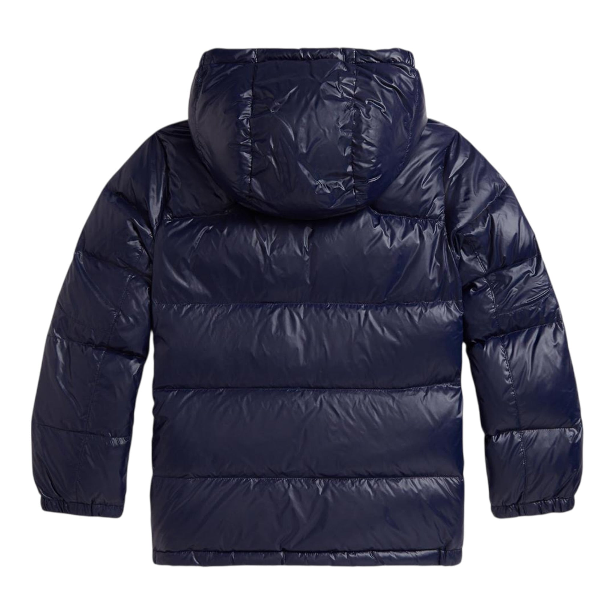 Ralph Lauren Giubbino tinta unita con Zip E Cappuccio Blu per Bambino 323978458001 BLU RALPH LAUREN 