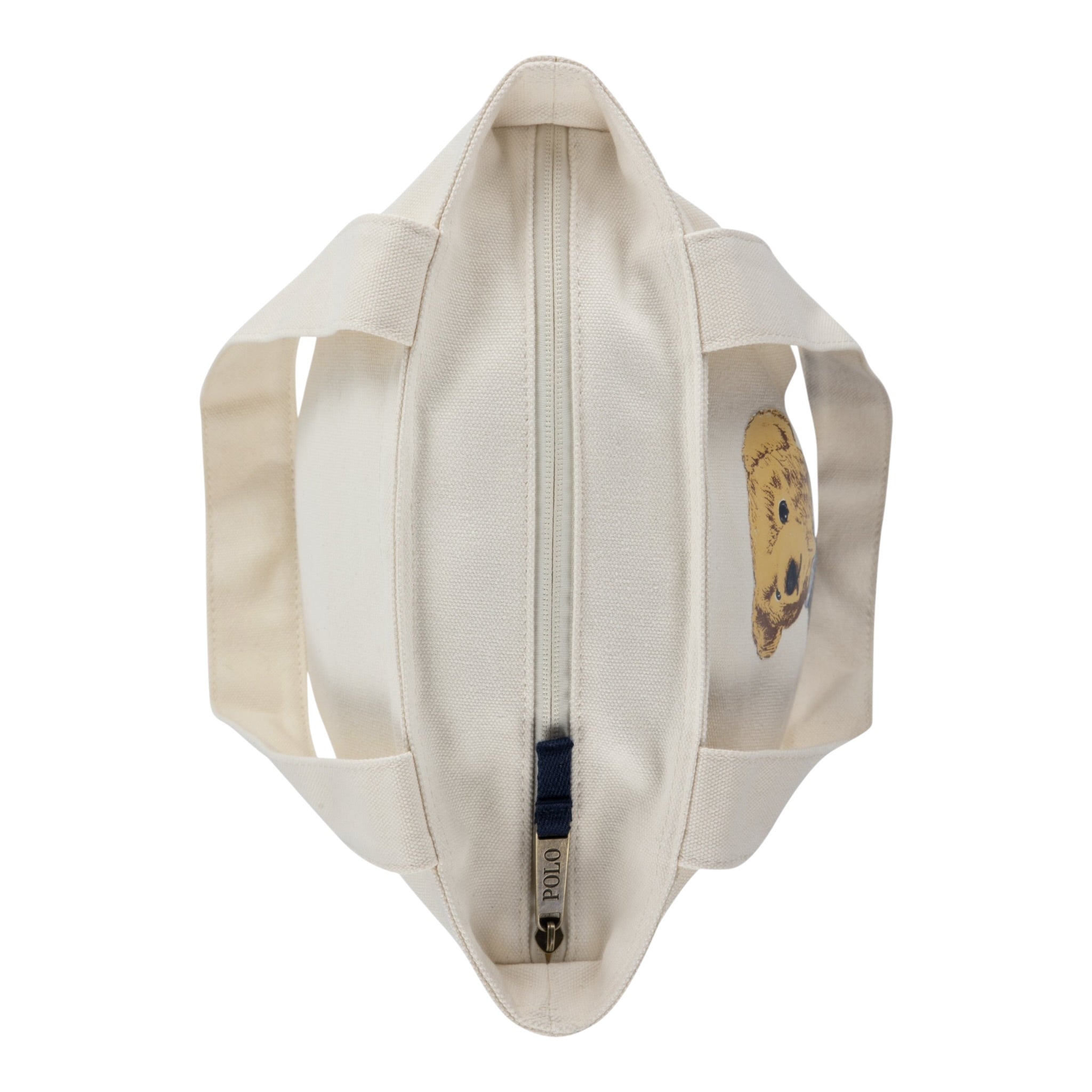 Ralph Lauren Borsa tinta unita con Logo Panna per Bambino 9AR021 PANNA RALPH LAUREN 