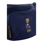 Ralph Lauren Marsupio tinta unita con Logo Blu per Bambino 9AR138 BLU RALPH LAUREN 