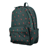 Ralph Lauren Zaino tinta unita con Logo Verde per Bambino 9AR153 VERDE RALPH LAUREN 