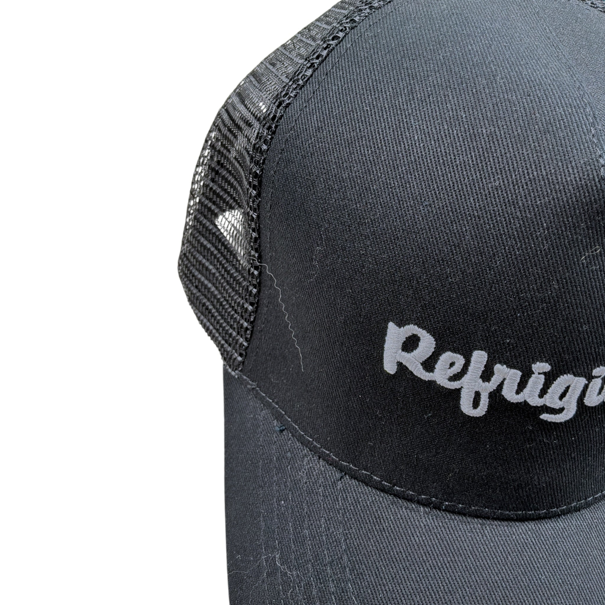 Refrigiwear Cappello tinta unita con Logo Nero per Bambino 128FRMJS25 NERO REFRIGIWEAR 