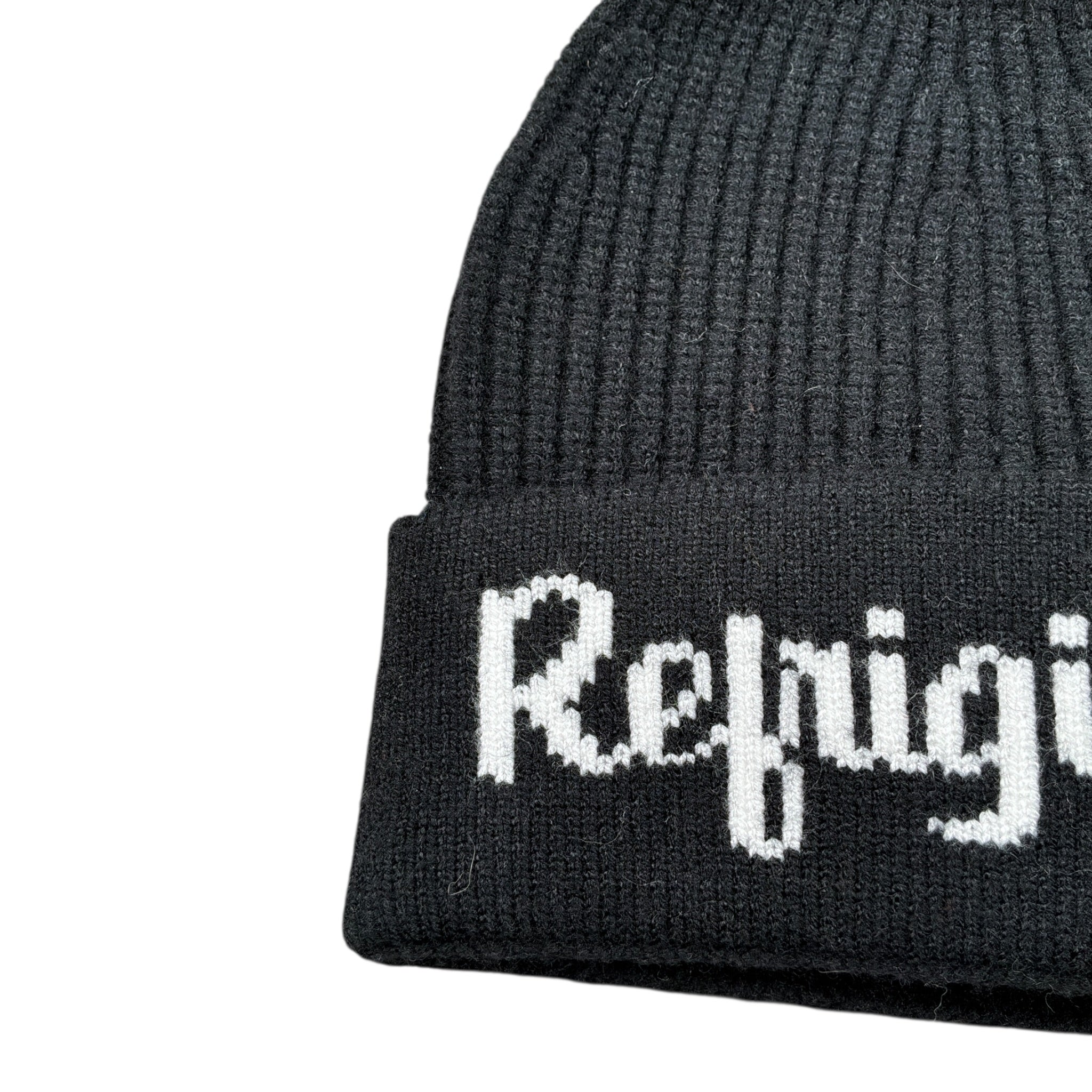 Refrigiwear Cappello tinta unita con Logo Nero per Bambino R1096W25 NERO REFRIGIWEAR 