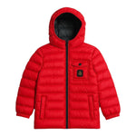 Refrigiwear Giubbino tinta unita con Cappuccio Rosso per Bambino RB1301W25 ROSSO REFRIGIWEAR 