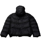 Refrigiwear Giubbino tinta unita con Cappuccio Nero per Bambina RG1408W25 NERO REFRIGIWEAR 