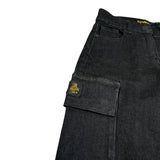 Refrigiwear Jeans tinta unita Modello Palazzo Nero per Bambina RG1415W25 NERO REFRIGIWEAR 