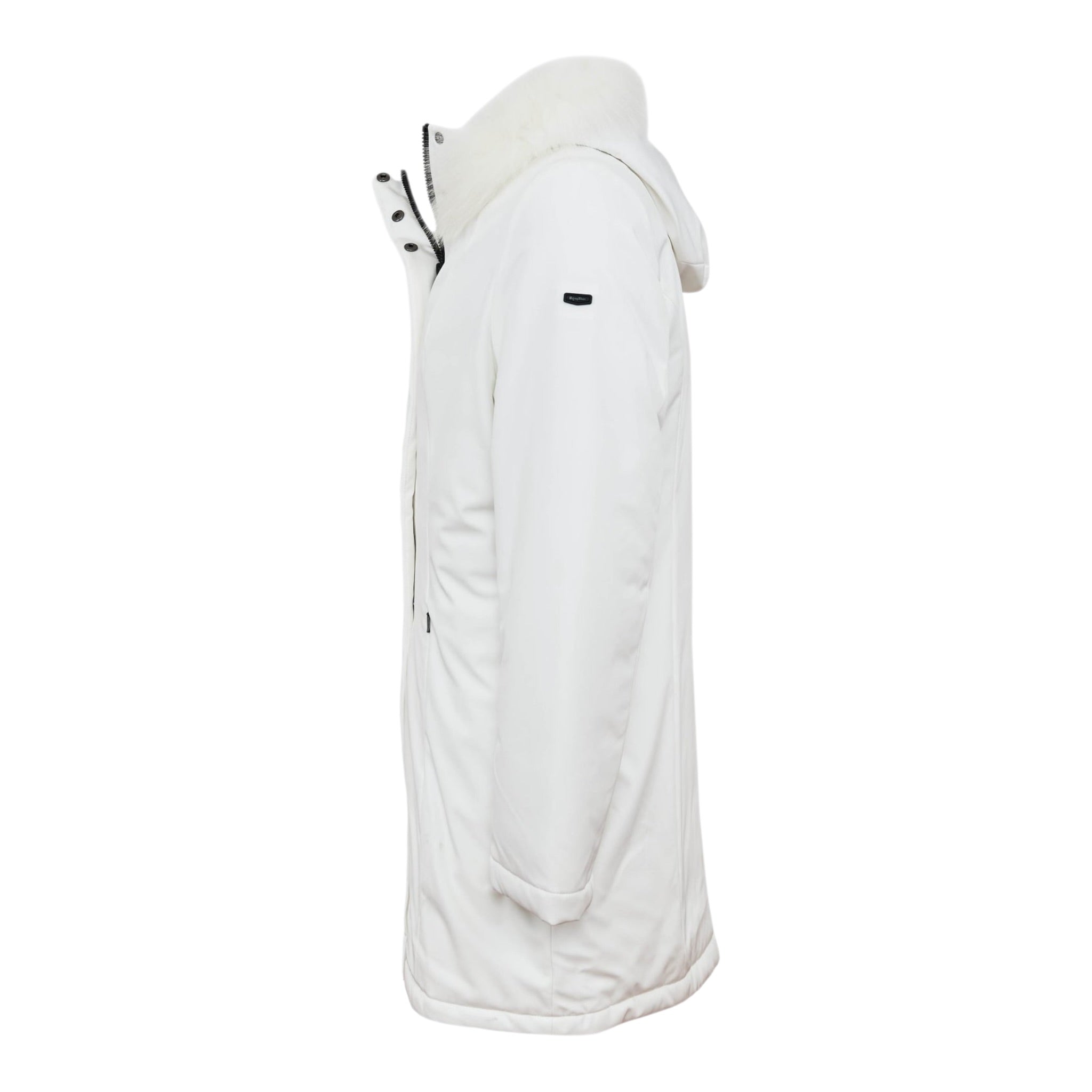 Refrigiwear Giubbino tinta unita con Cappuccio Bianco per Bambina RG1423W25 BIANCO REFRIGIWEAR 