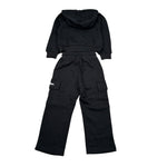 Refrigiwear Completo 2 Pezzi Felpa-Pantalone tinta unita Nero per Bambina RG1481W25X NERO REFRIGIWEAR 