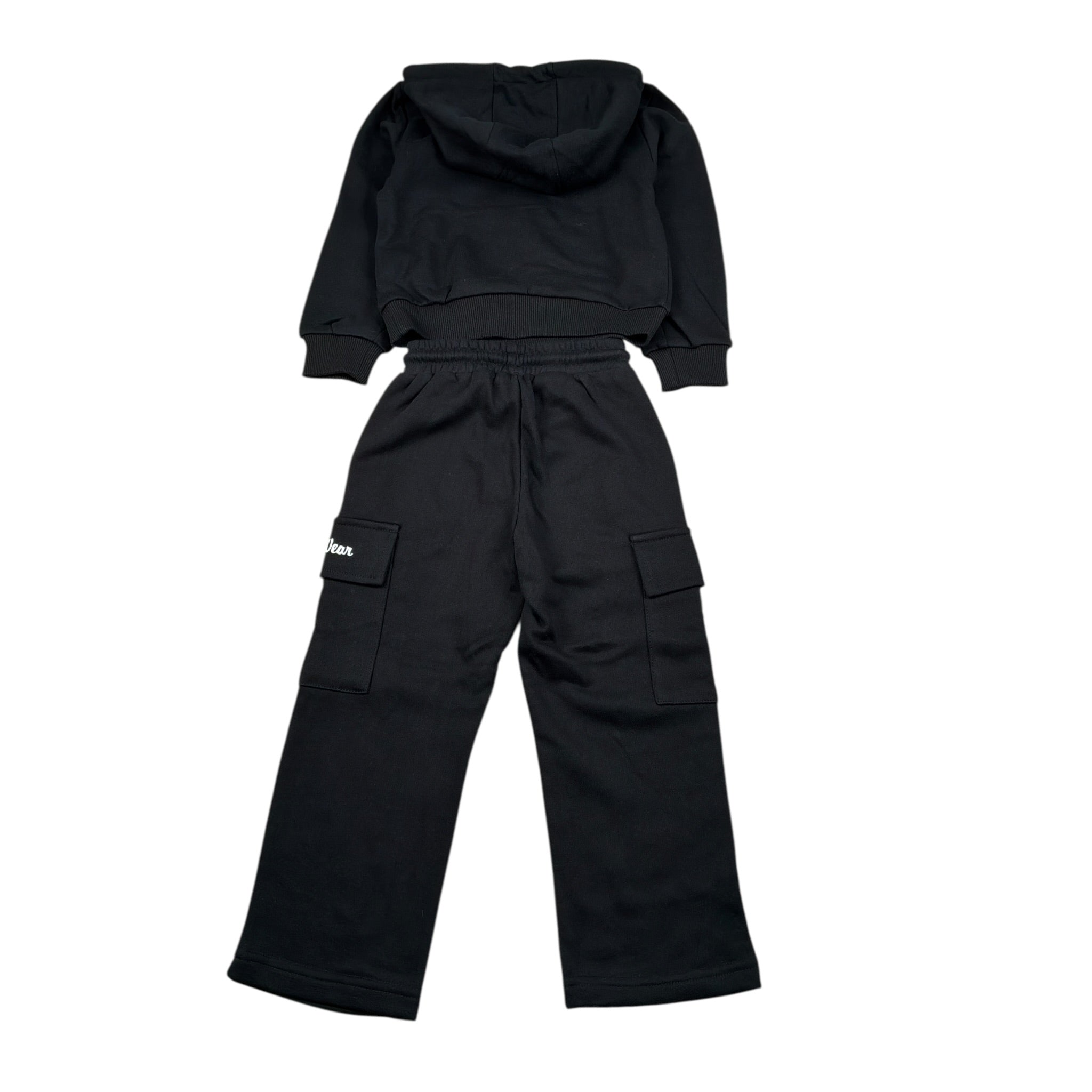 Refrigiwear Completo 2 Pezzi Felpa-Pantalone tinta unita Nero per Bambina RG1481W25X NERO REFRIGIWEAR 