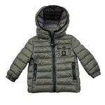 Refrigiwear Giubbino tinta unita con Cappuccio Verde per Neonato RN1201W25 VERDE REFRIGIWEAR 