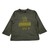 Refrigiwear Shirt Girocollo tinta unita con Ricami Verde per Neonato RWN800 VERDE REFRIGIWEAR 