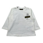 Refrigiwear Shirt Girocollo tinta unita con Logo Bianco per Neonato RWN801 BIANCO REFRIGIWEAR 