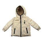 Refrigiwear Giubbino Reversibile con Zip E Cappuccio Beige per Neonato RWN825X BEIGE REFRIGIWEAR 