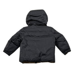 Refrigiwear Giubbino Reversibile con Zip E Cappuccio Nero/Beige per Neonato RWN825X NERO/BEIGE REFRIGIWEAR 
