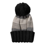Regina By Angela Maffei Cappello Bicolore con Pon Pon Grigio per Bambino I60427 GRIGIO REGINA BY ANGELA MAFFEI 