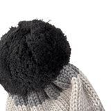 Regina By Angela Maffei Cappello Bicolore con Pon Pon Grigio per Bambino I60427 GRIGIO REGINA BY ANGELA MAFFEI 