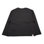 Replay Shirt Girocollo tinta unita con Logo Nero per Bambino SB7128 NERO REPLAY 