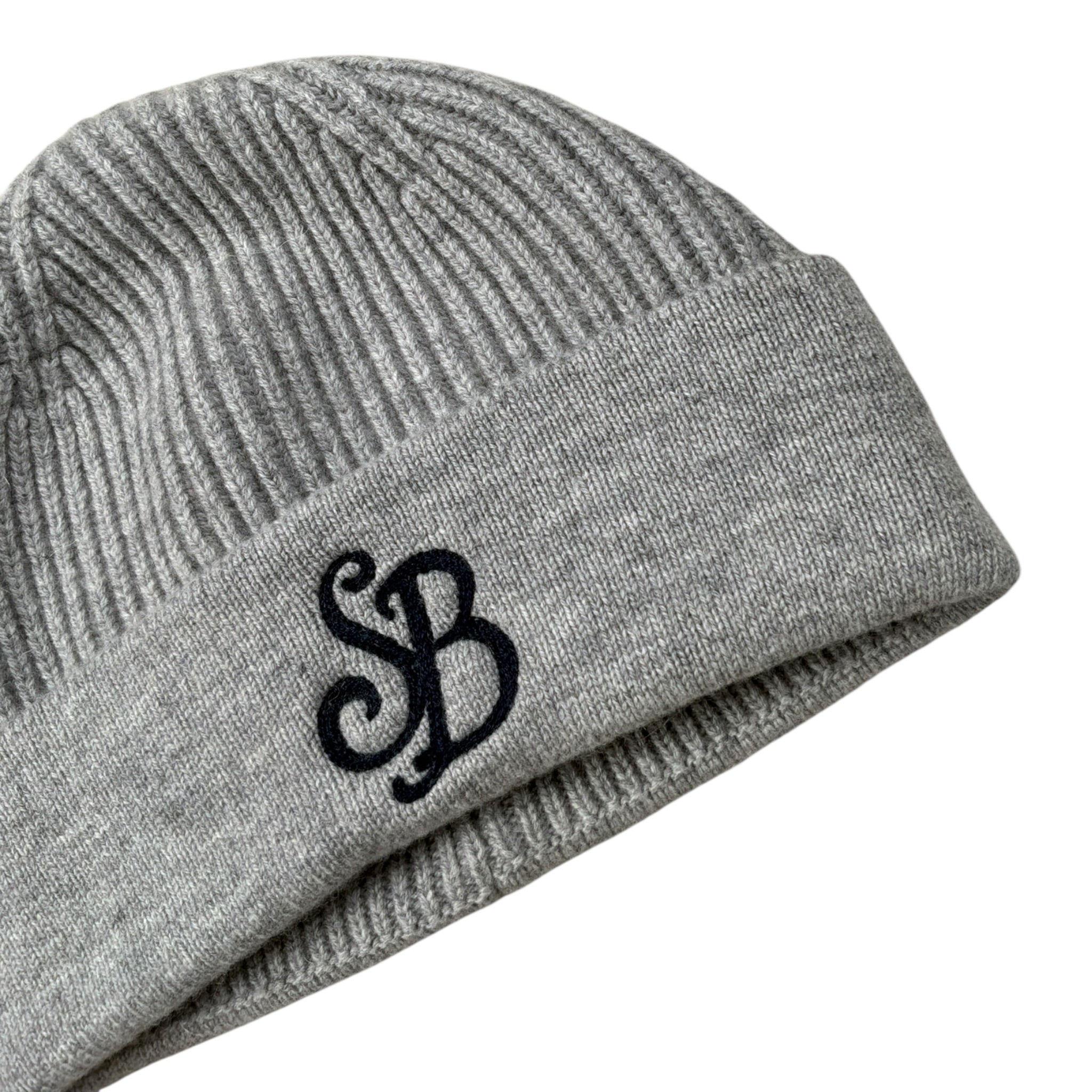 Saint Barth Cappello tinta unita con Stampa Grigio per Bambina BENJIEE GRIGIO SAINT BARTH 