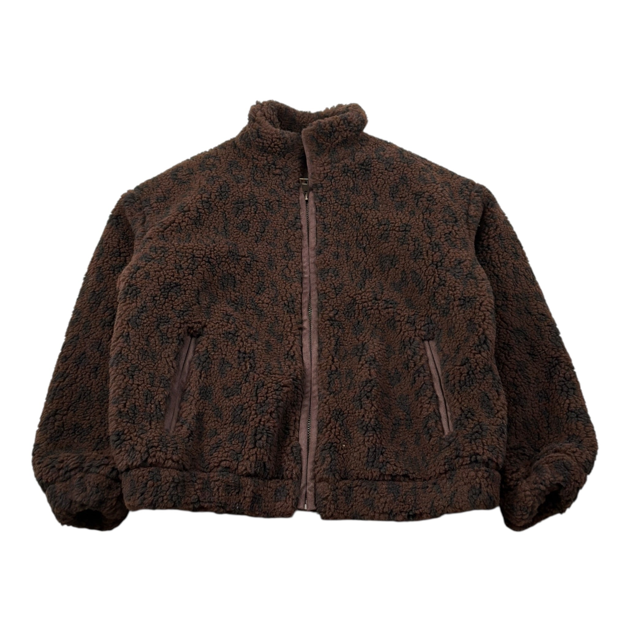Saint Barth Giubbino Teddy tinta unita Fantasia Maculata Marrone per Bambina BERCY MARRONE SAINT BARTH 