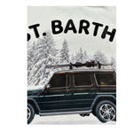 Saint Barth Shirt Girocollo tinta unita Bianco per Neonato CAM000300 BIANCO SAINT BARTH 