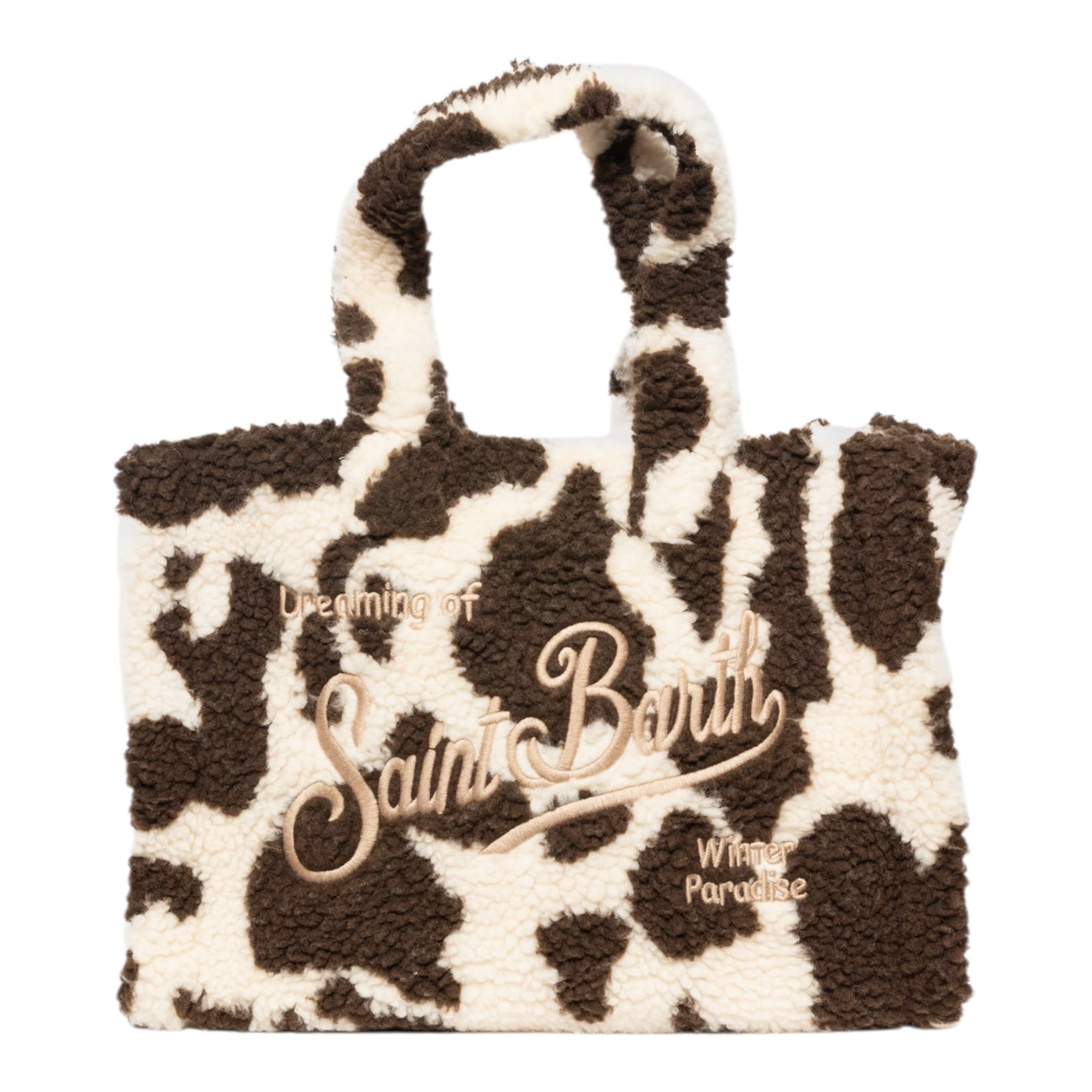 Saint Barth Borsa Fantasia Mucca Beige per Bambina COLETTE BEIGE SAINT BARTH 