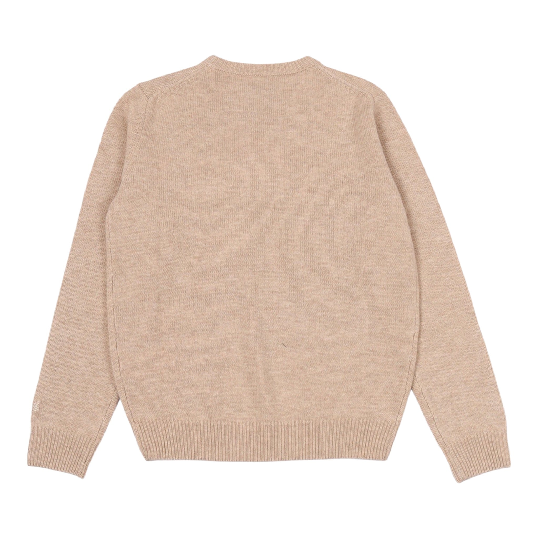 Saint Barth Maglia tinta unita con Stampa Beige per Bambino DOU000101610I BEIGE SAINT BARTH 
