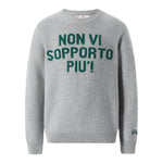 Saint Barth Maglia tinta unita con Stampa Grigio per Bambino DOU000101629I GRIGIO SAINT BARTH 