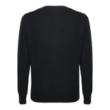 Saint Barth Maglia Girocollo tinta unita con Stampa Nero per Bambino DOU000101968I NERO SAINT BARTH 