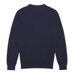 Saint Barth Maglia tinta unita con Stampa Blu per Bambino DOU000602435I BLU SAINT BARTH 
