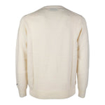 Saint Barth Maglia Girocollo tinta unita con Ricami Panna per Bambino DOU0006 PANNA SAINT BARTH 