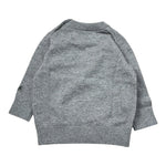 Saint Barth Maglia tinta unita con Ricamo Grigio per Neonato DOUGLASS GRIGIO SAINT BARTH 