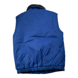 Saint Barth Giubbino Smanicato tinta unita con Zip Blu per Bambino EGAR BLU SAINT BARTH 