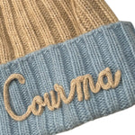 Saint Barth Cappello tinta unita con Stampa Beige per Bambina EIEIIE BEIGE SAINT BARTH 