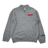 Saint Barth Maglia tinta unita con Colletto Grigio per Bambino JERMYN GRIGIO SAINT BARTH 