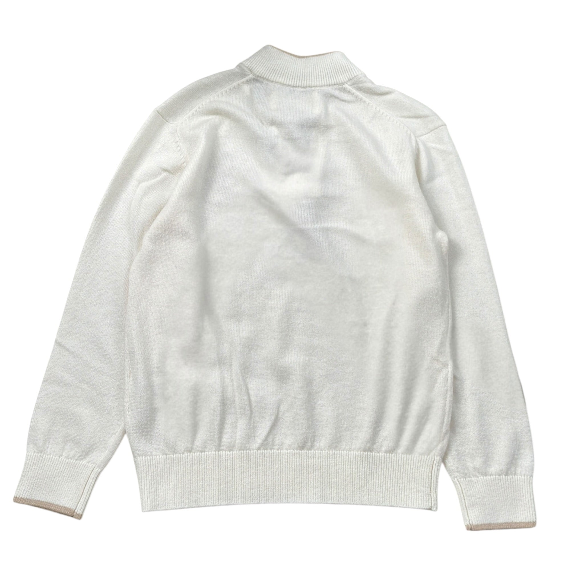 Saint Barth Maglia Girocollo con Stampa Panna per Bambino JERMYNY PANNA SAINT BARTH 