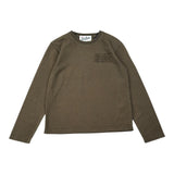 Saint Barth Shirt tinta unita Girocollo con Logo Verde per Bambino MILES VERDE SAINT BARTH 