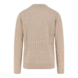 Saint Barth Maglia Girocollo tinta unita Beige per Bambino NIX0002 BEIGE SAINT BARTH 