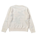 Saint Barth Maglia Girocollo tinta unita con Stampa Panna per Bambina SNOOPYFALLING PANNA SAINT BARTH 