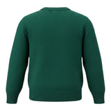 Saint Barth Maglia tinta unita con Stampa Verde per Bambino SNOOPYSNOW VERDE SAINT BARTH 