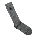 Saint Barth Calzini tinta unita con Stampa Grigio per Bambino SOXRIB GRIGIO SAINT BARTH 