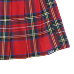 Saint Barth Gonna con Fantasia Scozzese E Elastico In Vita Rosso per Bambina TAE0001 ROSSO SAINT BARTH 