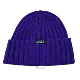 Saint Barth Cappello tinta unita con Logo Viola per Bambina WENG018X VIOLA SAINT BARTH 