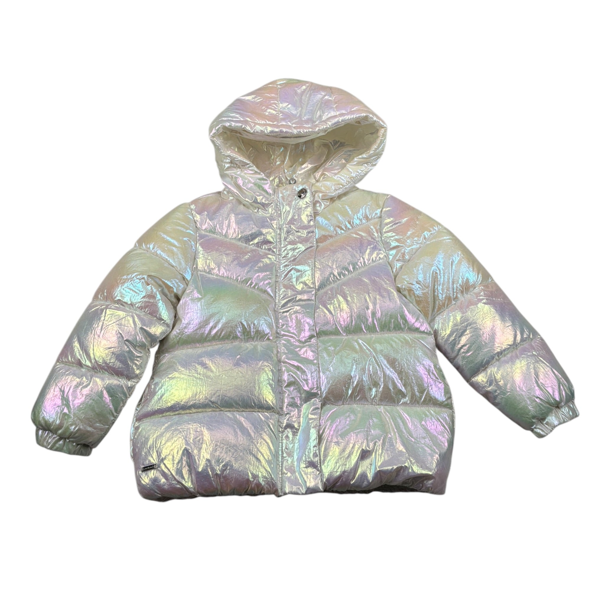 Sarabanda Giubbino con Cappuccio Colore Aurora Boreale Multicolor per Neonata 05270N MULTICOLOR SARABANDA 