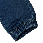 Sarabanda Jeans tinta unita con Elastico In Vita Blu per Bambino 07055 BLU SARABANDA 