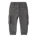 Sarabanda Pantalone tinta unita con Microfantasia Bianco/Nero per Bambino 0A163 BIANCO/NERO SARABANDA 