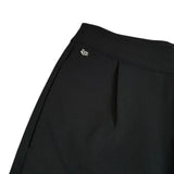 Sarabanda Pantalone tinta unita Modello Zampa Nero per Bambina 0A718 NERO SARABANDA 